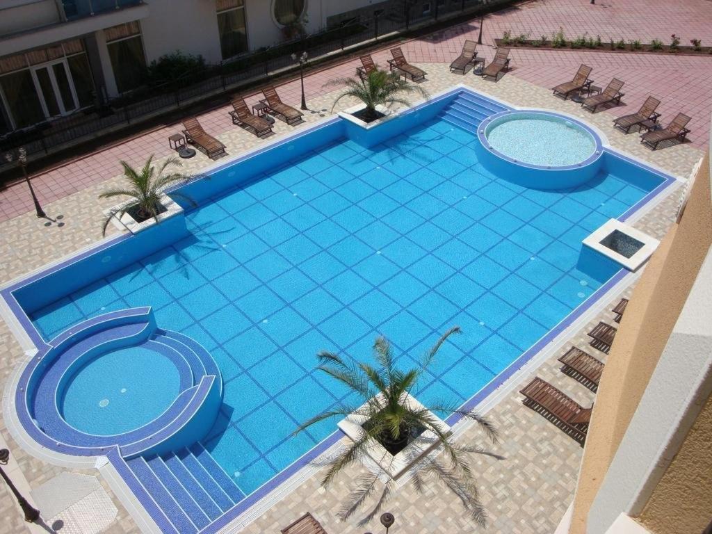 Flora Beach Private Aparthotel Pomorie Exterior foto